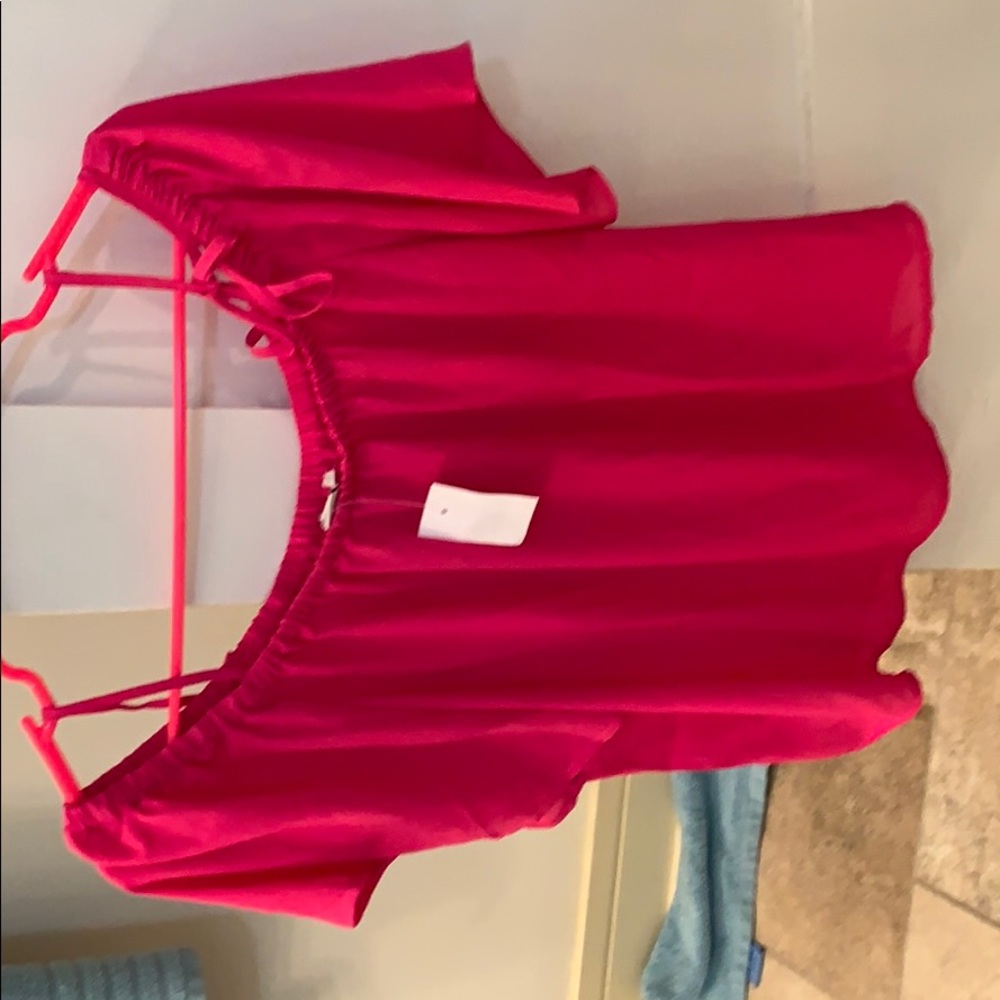 NWT- J Crew adorable fish is flowing top-